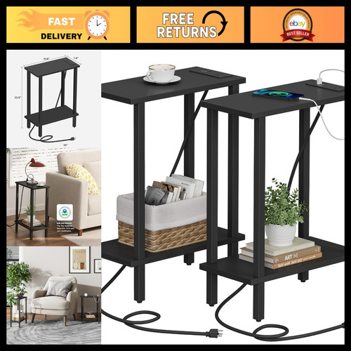 Narrow side table set - narrow,